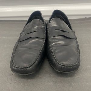 Tod’s Black Driving Shoes Slip On Men’s Black
